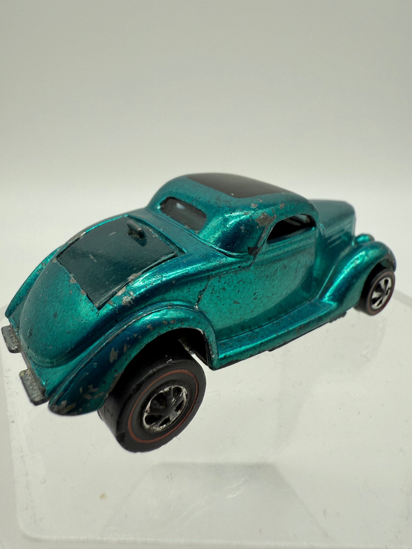 Hot Wheels Vintage Redline Classic 36 Ford Coupe (Teal) 1968 Mattel