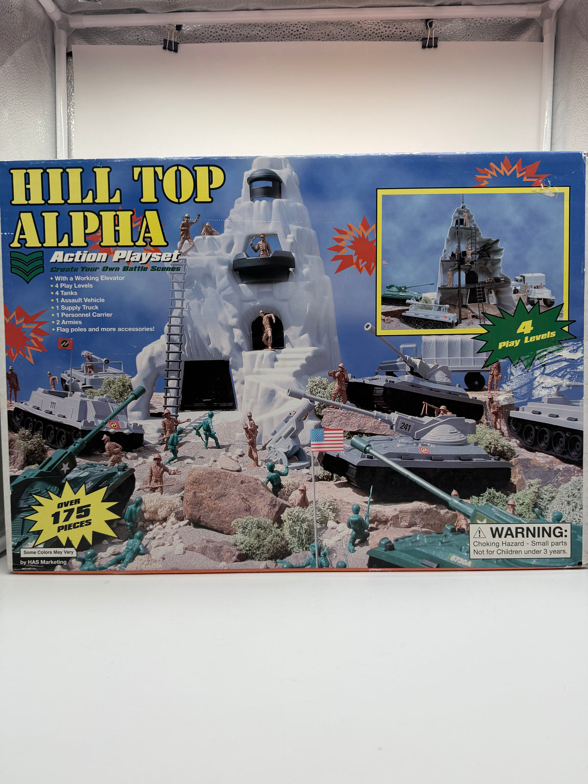 Hill Top Alpha Action Playset, photo 1 of 3