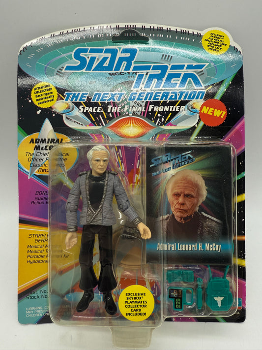 Playmates 1993 Star Trek Next Generation Admiral Leonard H. McCoy, photo 1 of 4
