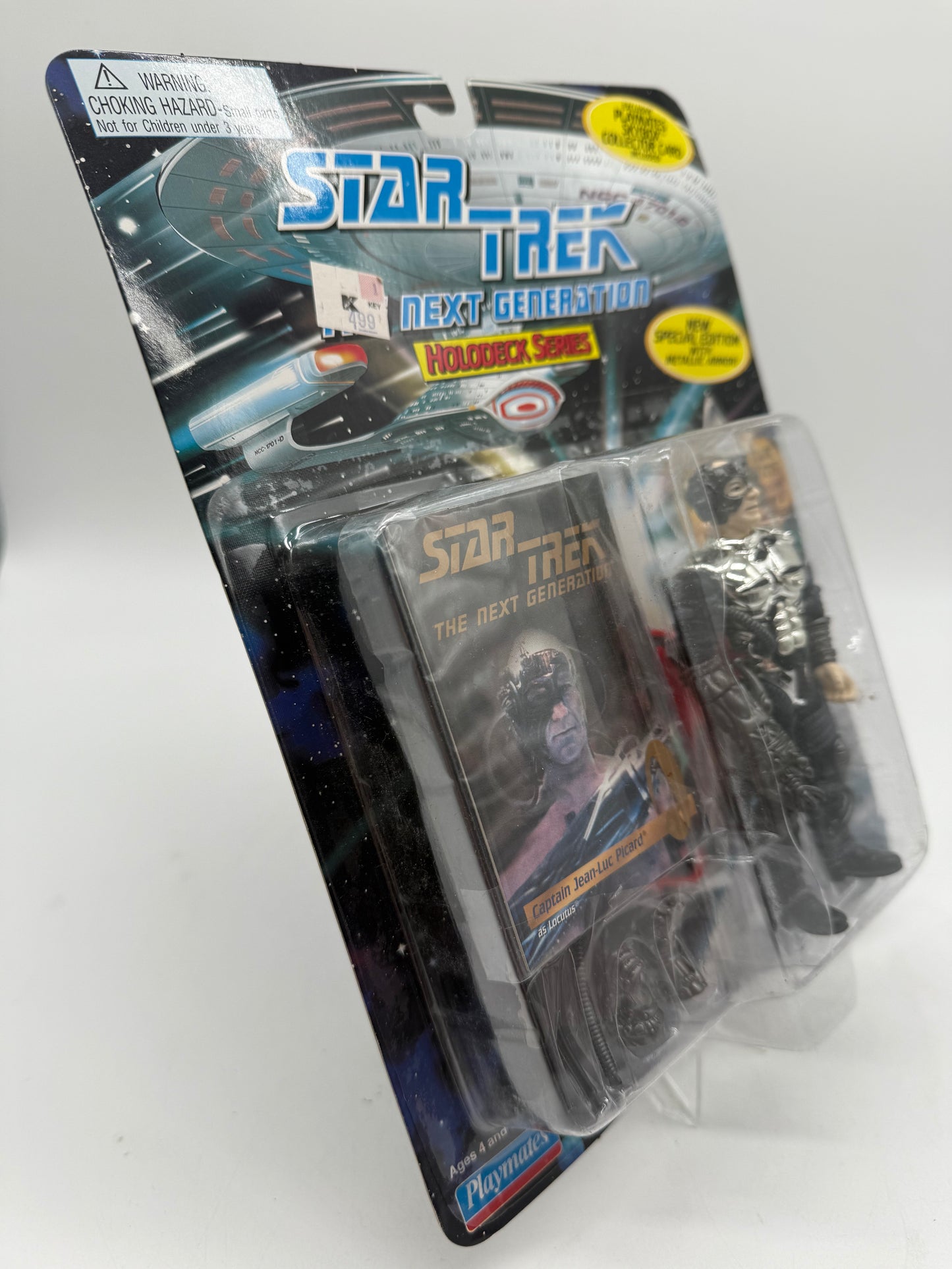 Playmates 1995 Star Trek Next Generation Captain Jean-Luc Picard Transformed into a Borg