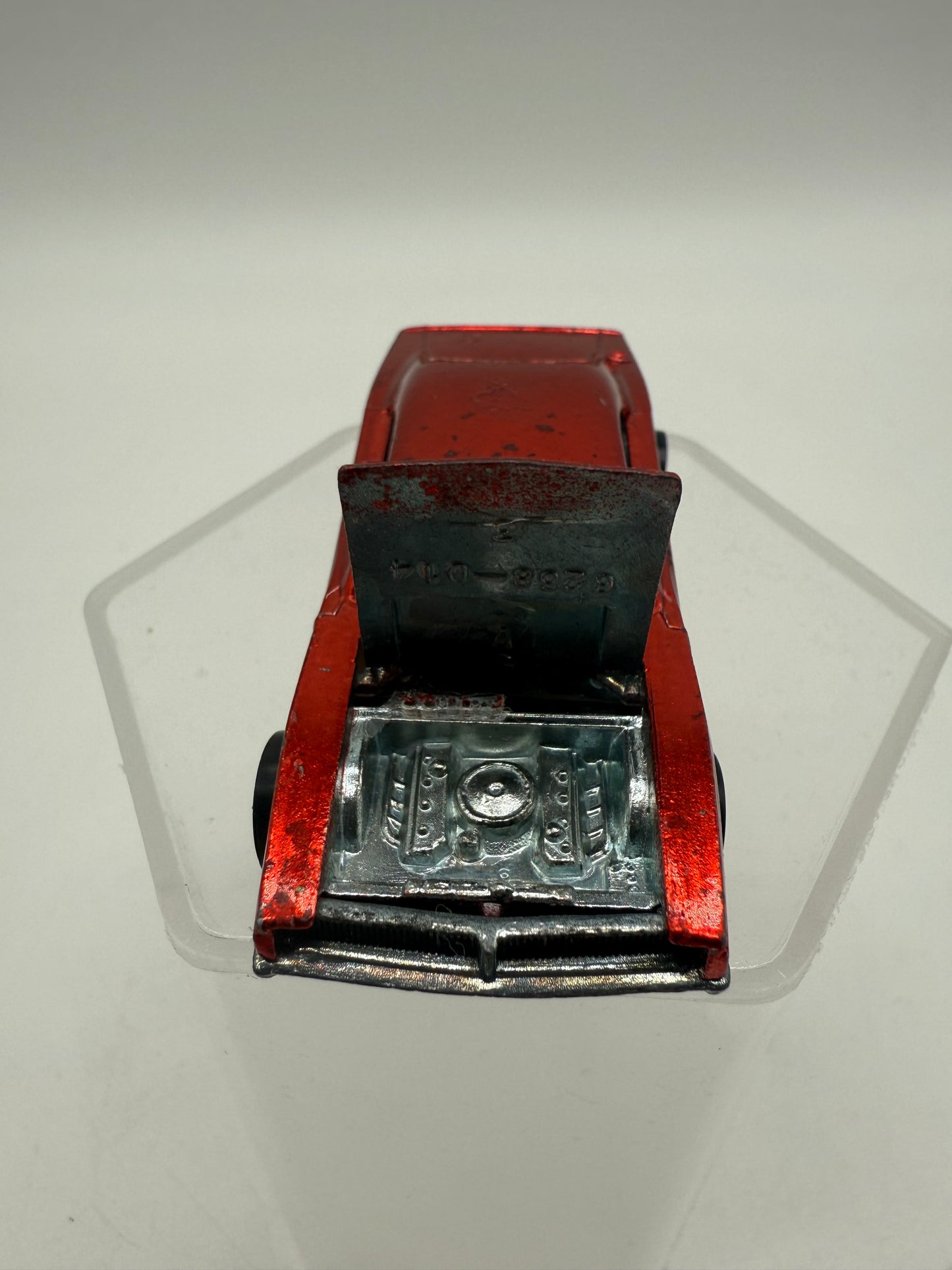Hot Wheel Vintage Reline Custom Dodge Charger (Red) 1968 Mattel