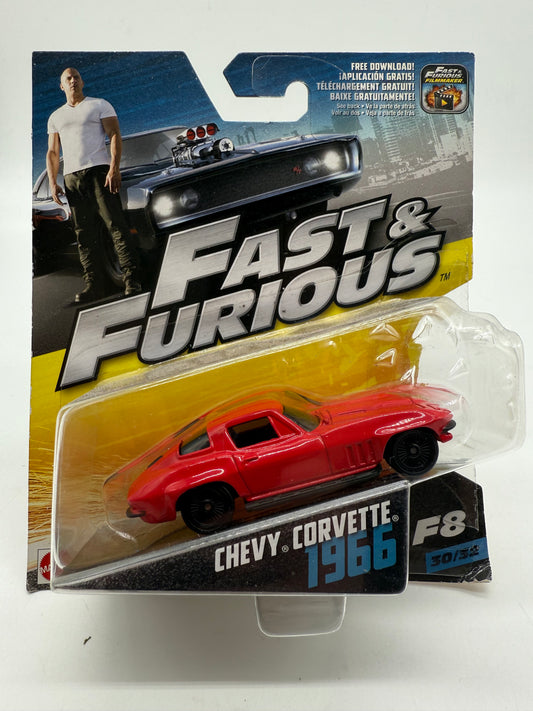 Hot Wheels Fast and Furious Chevy Corvette 1966 2016 Mattel