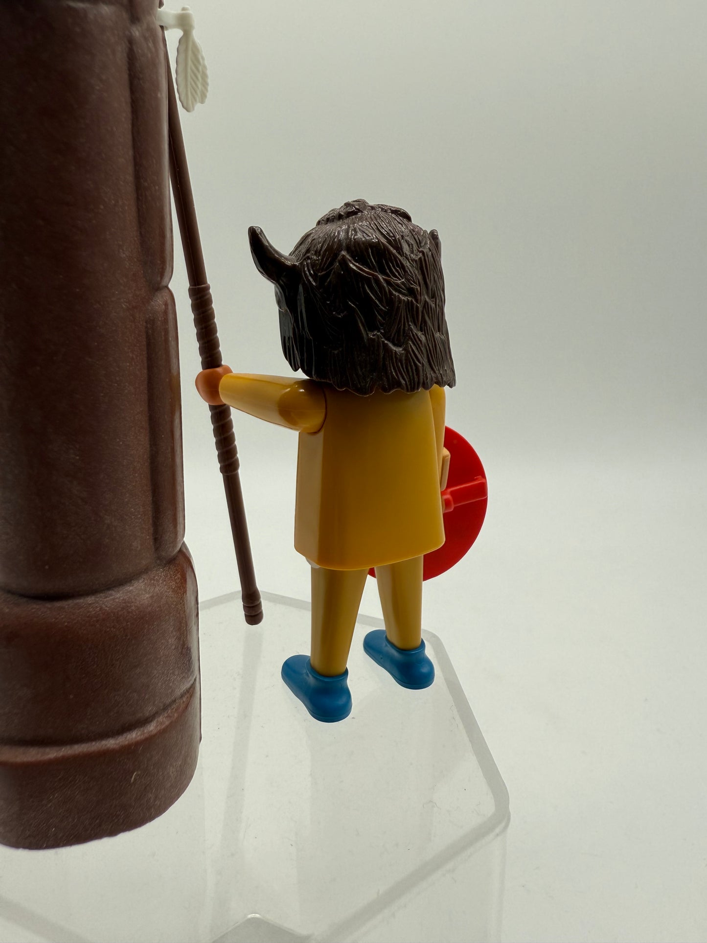 Brown Totem Pole with Figure 1974 Playmobil