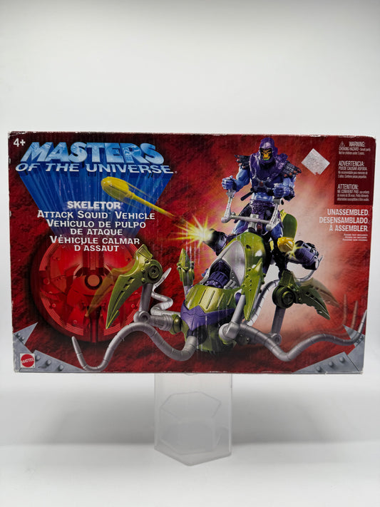 He-Man Skeletor Attack Squid Vehicle 2002 Mattel