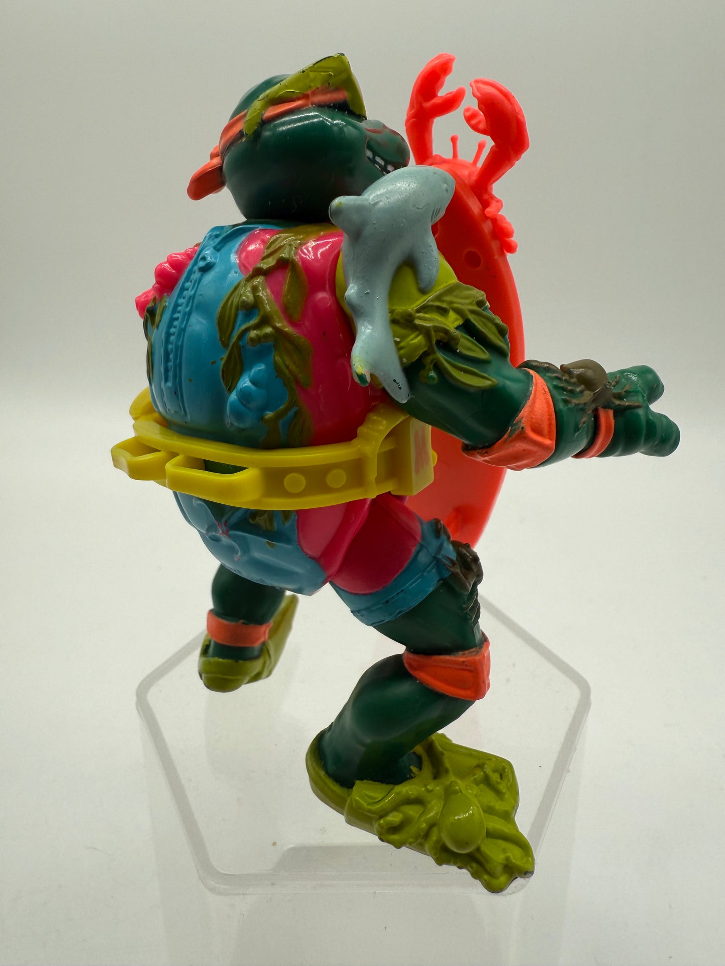 TMNT Vintage Sewer Surfer Michelangelo 1990 Playmates