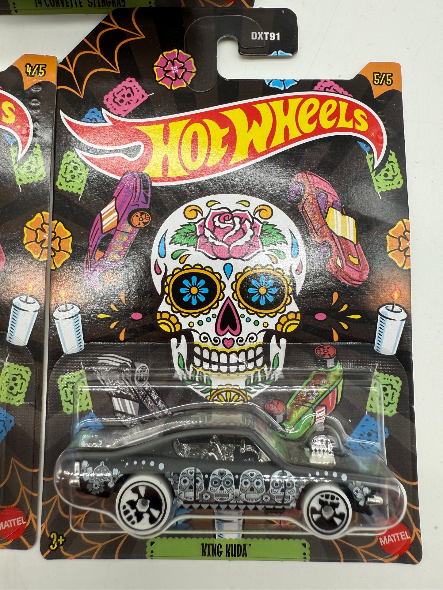 Hot Wheels Day Of The Dead 5 Car Set 2022 Mattel