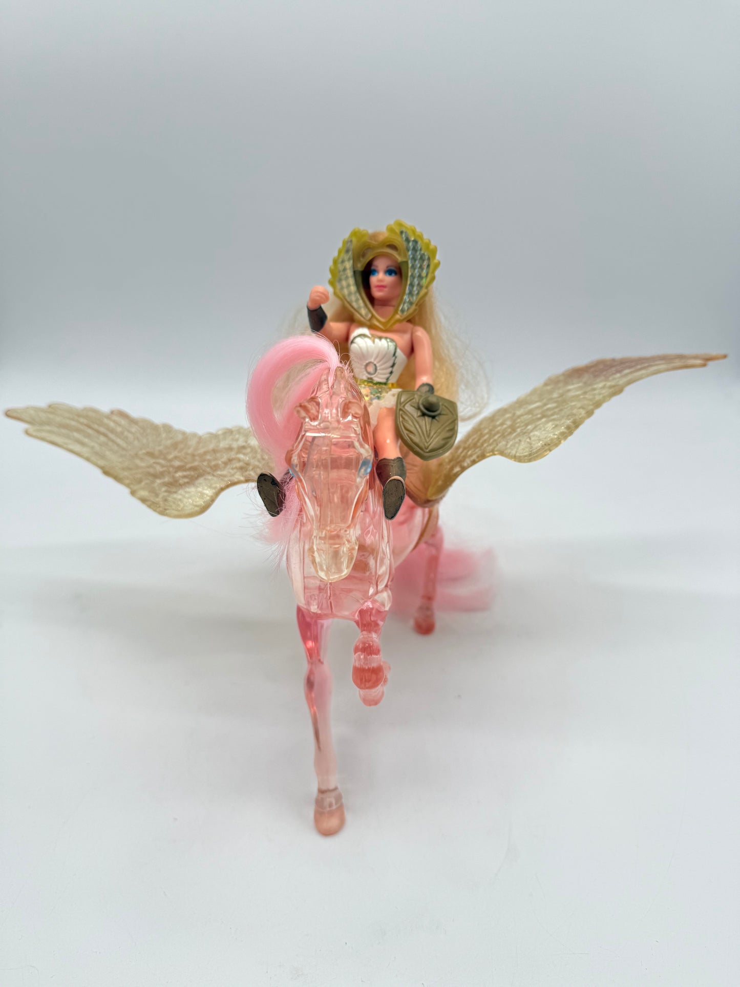 She-Ra Princess of Power Adora and Crystal Swift Wind 1984 Mattel