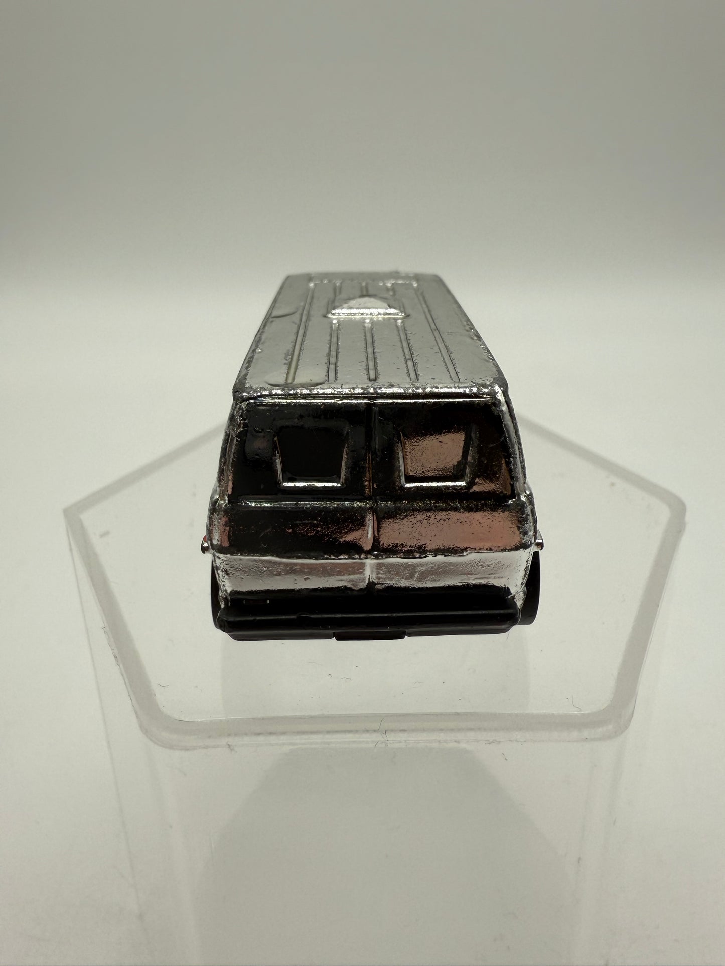 Hot Wheels Vintage 1974 Redline Chrome Super Van With Flames Mattel