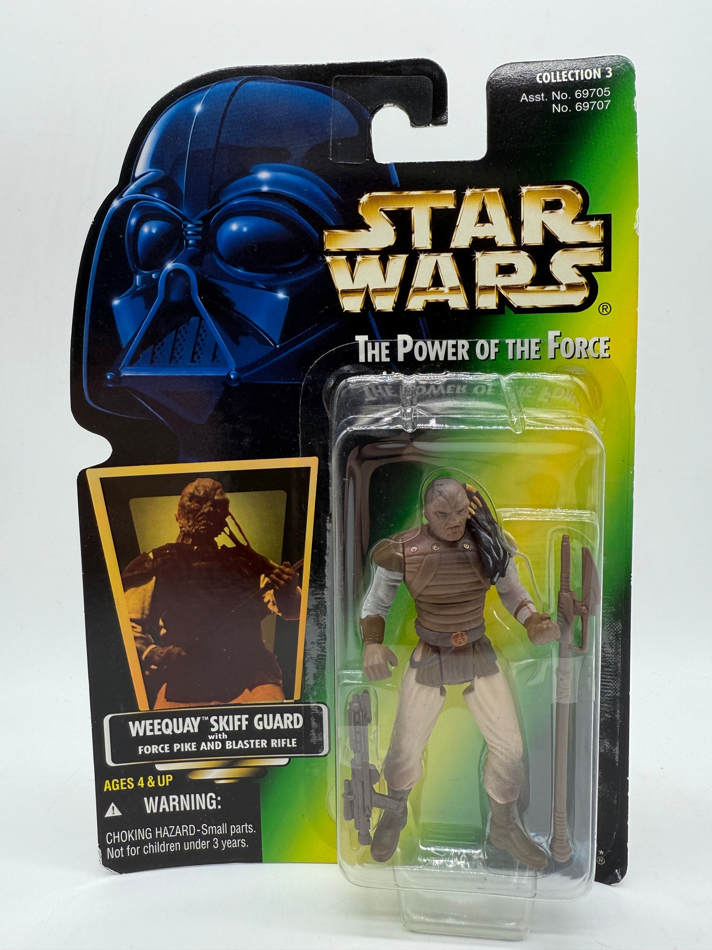 Kenner 1996 Star Wars The Power of the Force Weequay Skiff Guard