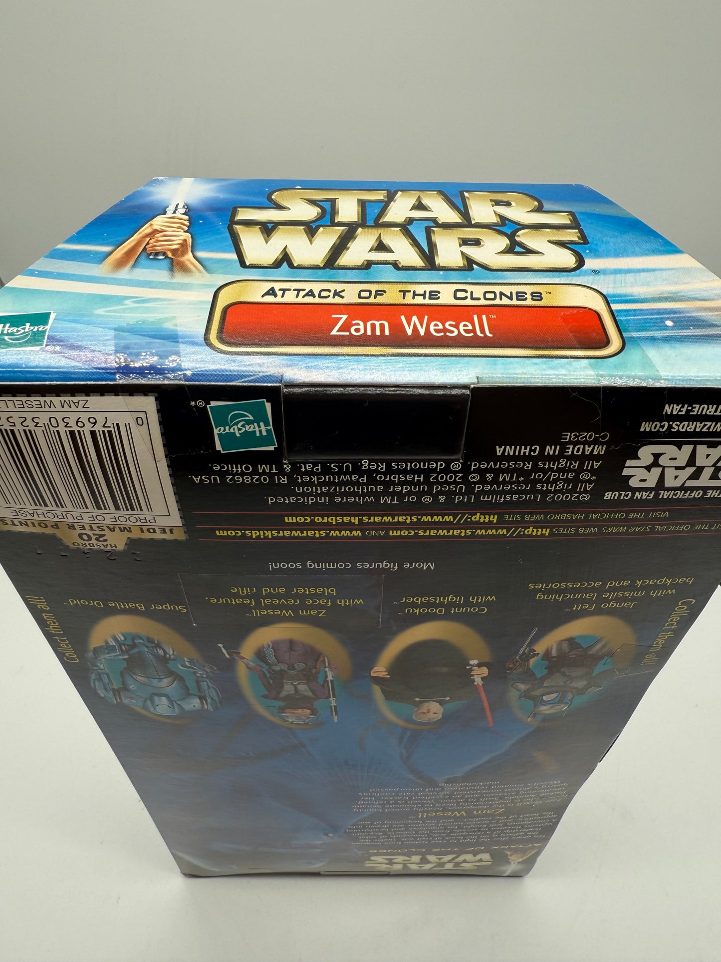 Hasbro 2002 Star Wars Attack of The Clones Zam Wesell