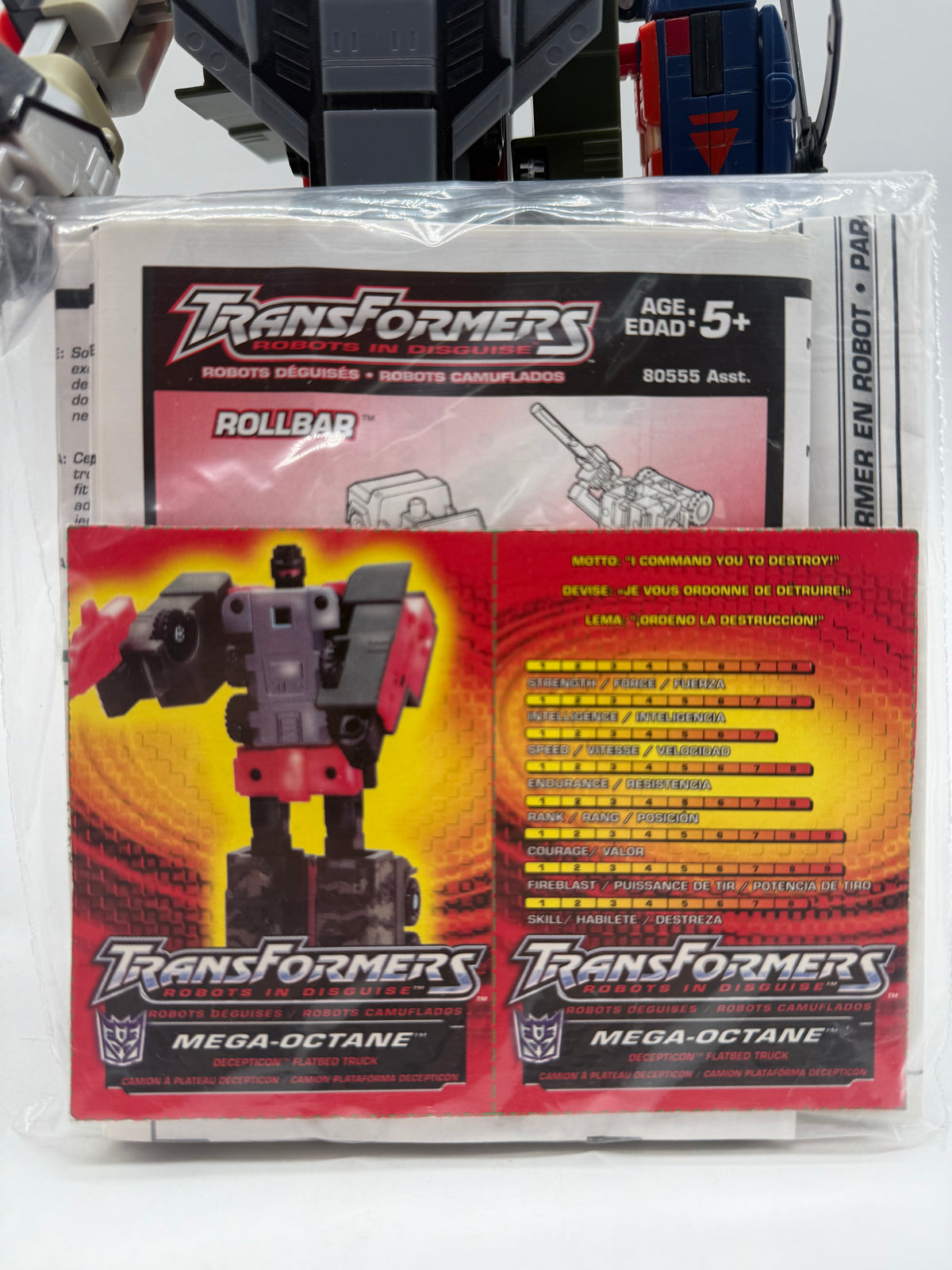 Hasbro 2001 Transformers Robots in Disguise (RiD) Ruination Combiner, photo 10 of 11