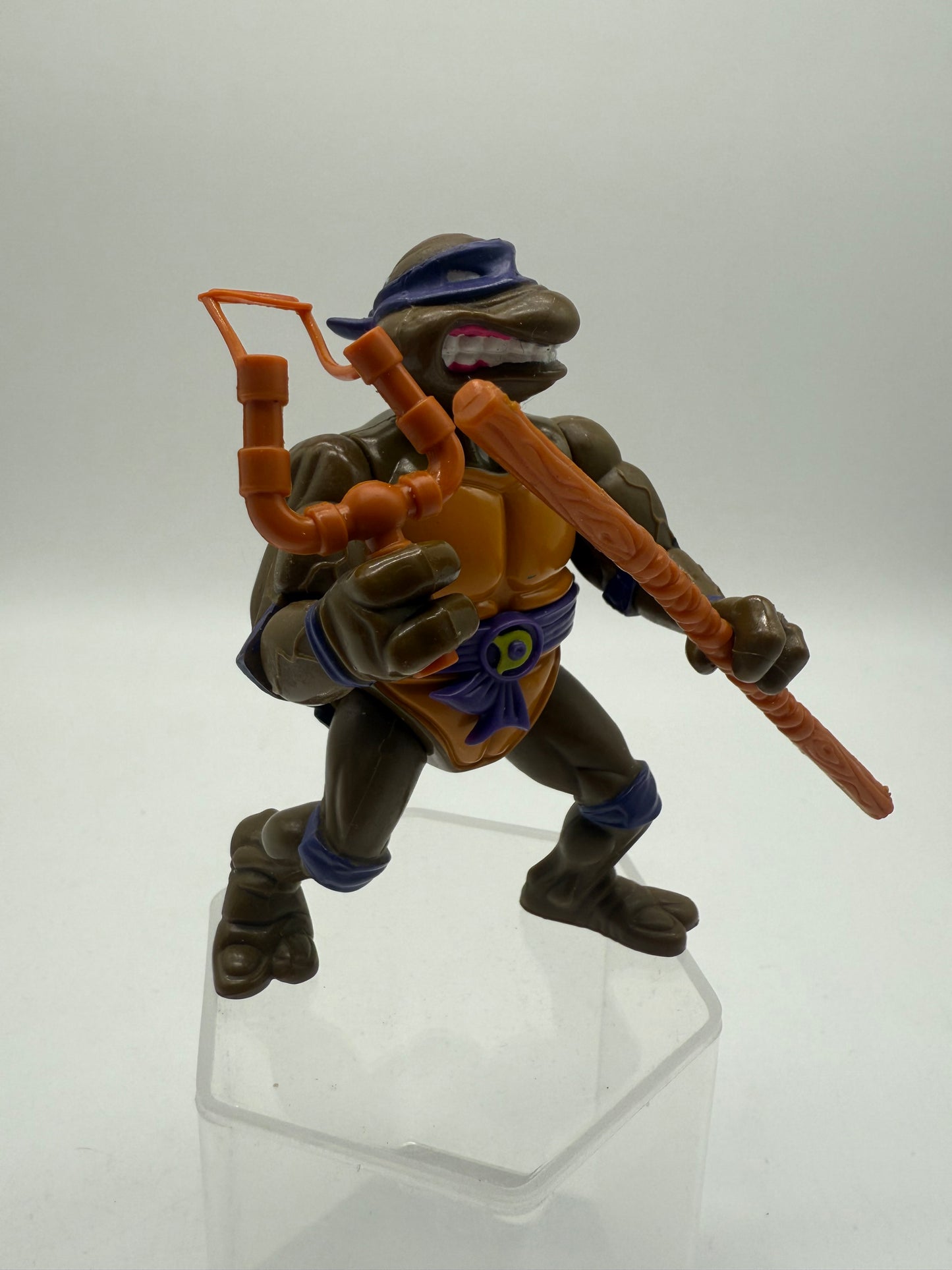 TMNT Vintage Donatello With Storage Shell 1990 Playmates