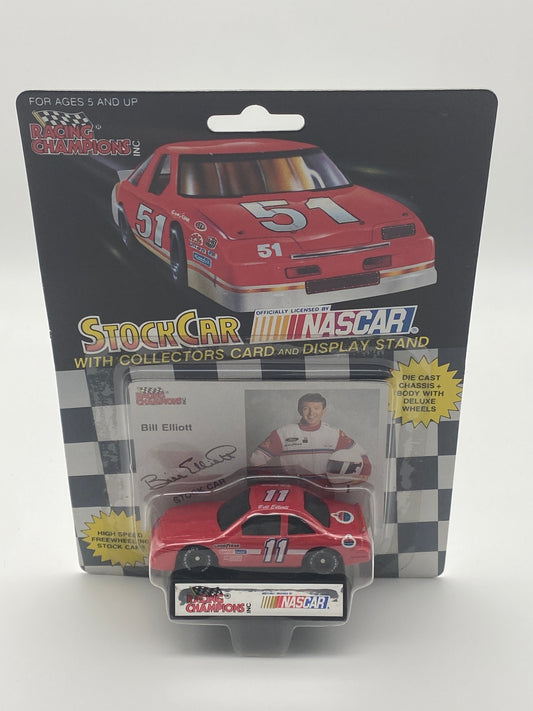 Racing Champions Nascar Stock Car 1991 Bill Elliot #11 1:64 Die-Cast Car