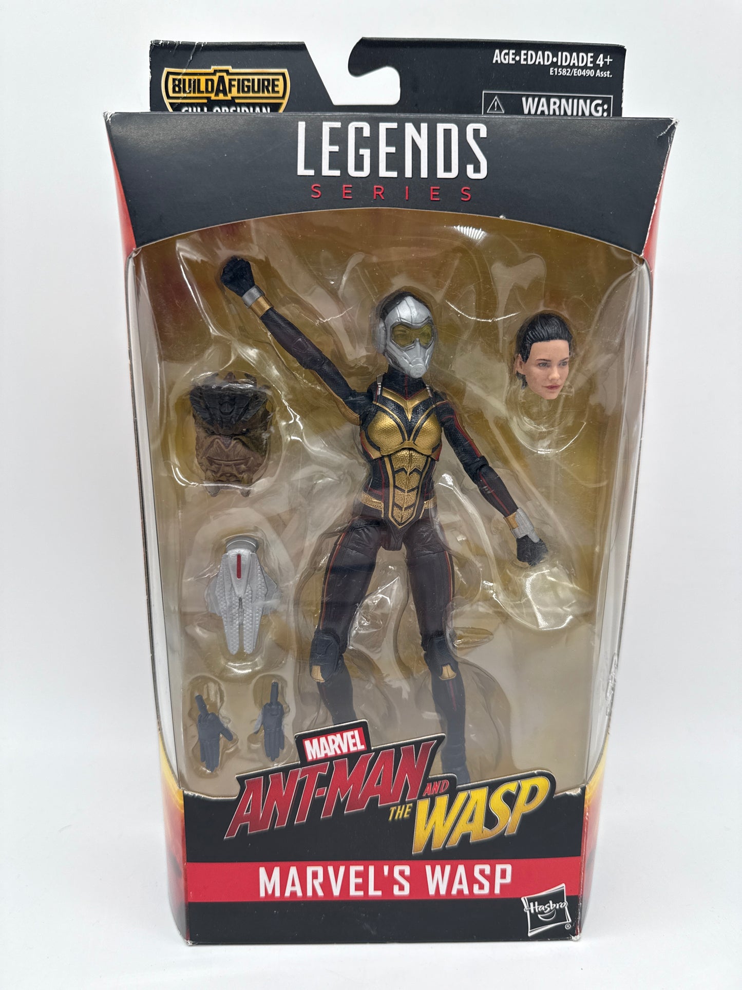 Hasbro 2017 Build A Figure Cull Obsidian Legends Series Marvel Ant-Man and The Wasp Marvel’s Wasp
