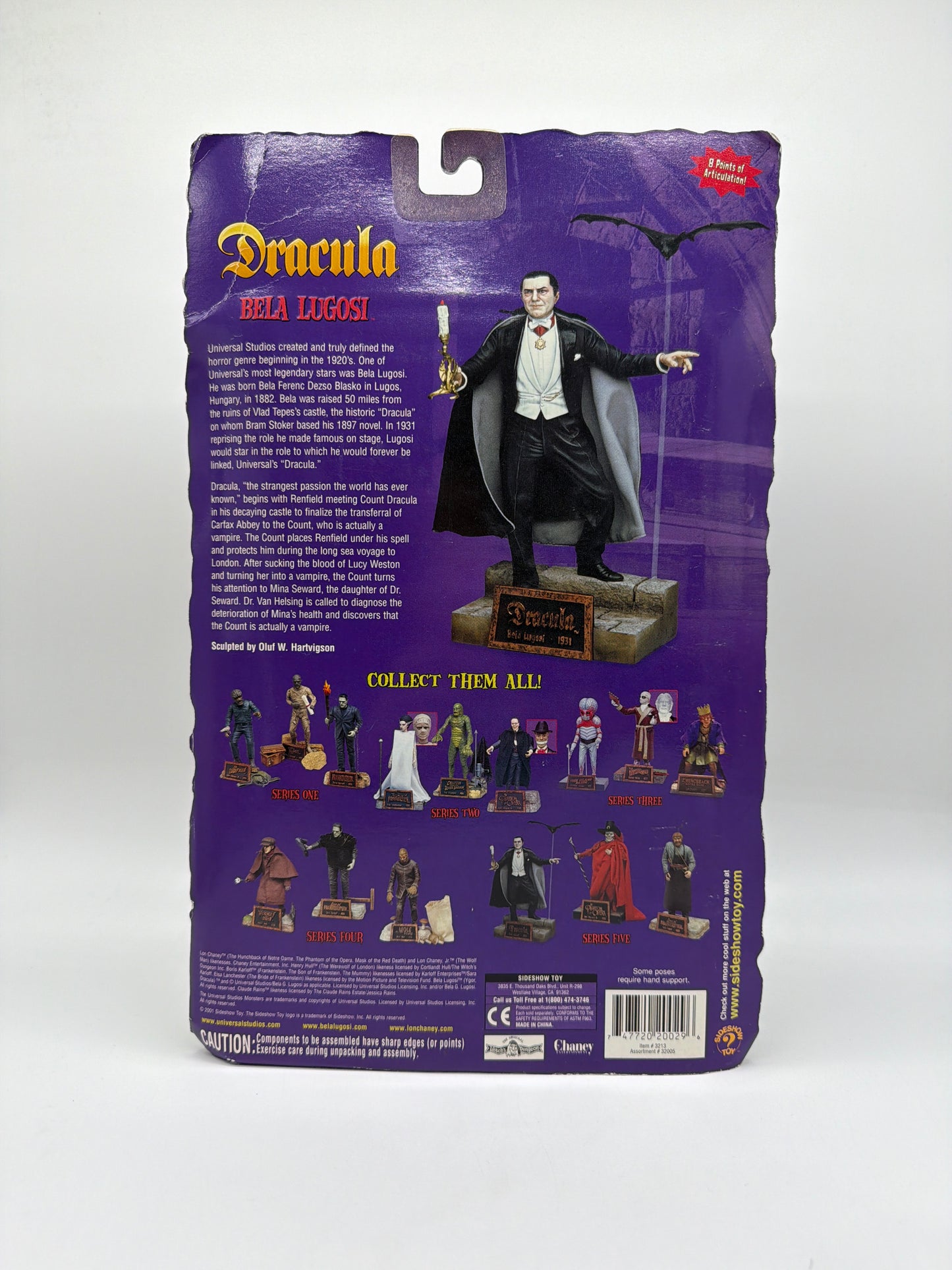 Sideshow Toy Classic Edition Universal Monsters 2001 Dracula
