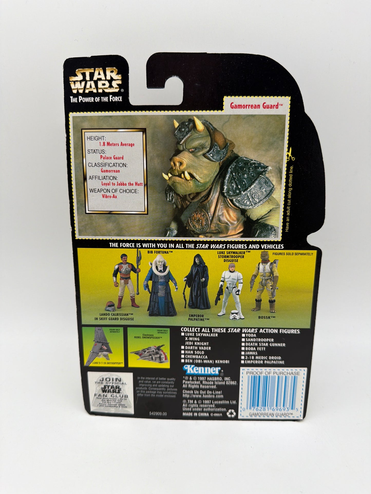 Kenner 1997 Star Wars The Power of the Force Gamorrean Guard