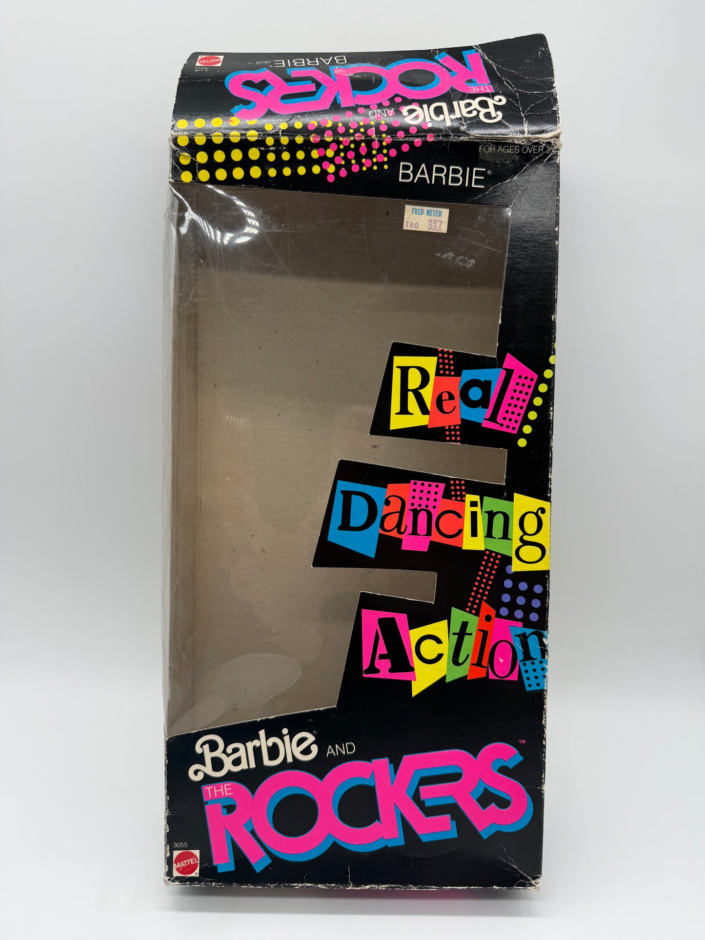 Mattel 1986 Barbie and the Rockers "Real Dancing Action" Barbie Doll #3055