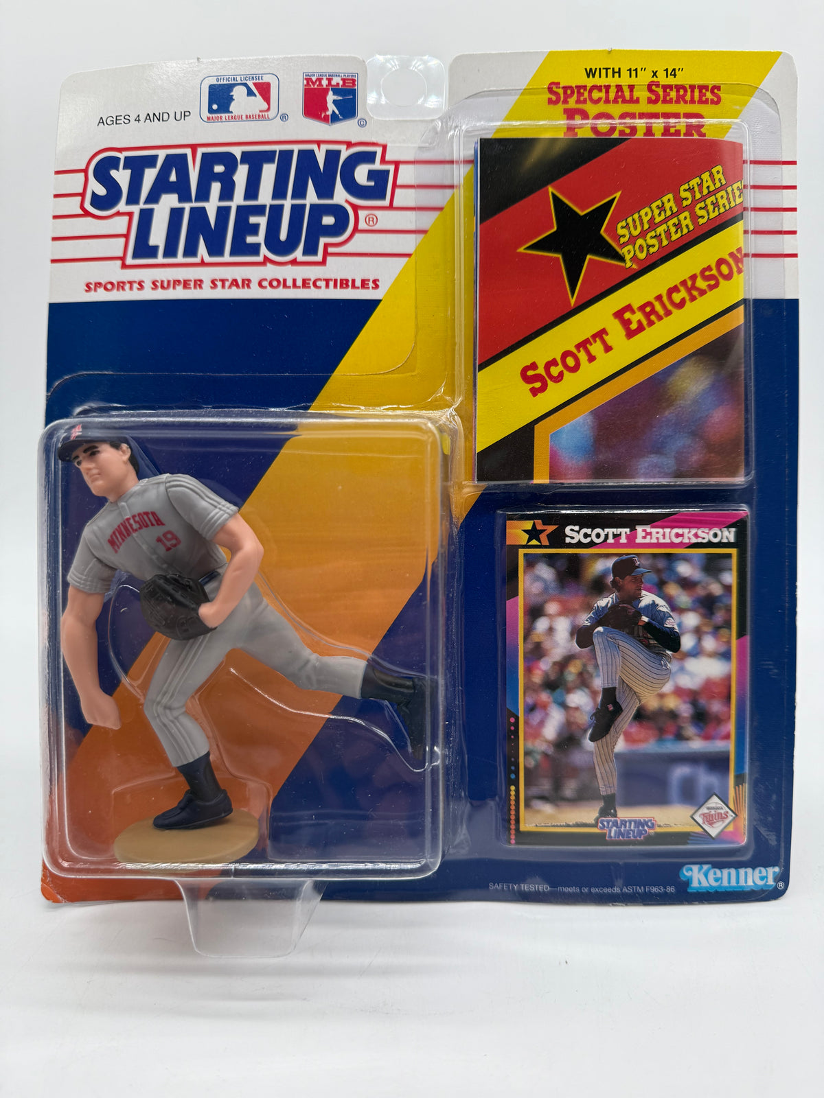 Kenner 1991 MLB Starting Lineup Scott Erickson, photo 1 of 2