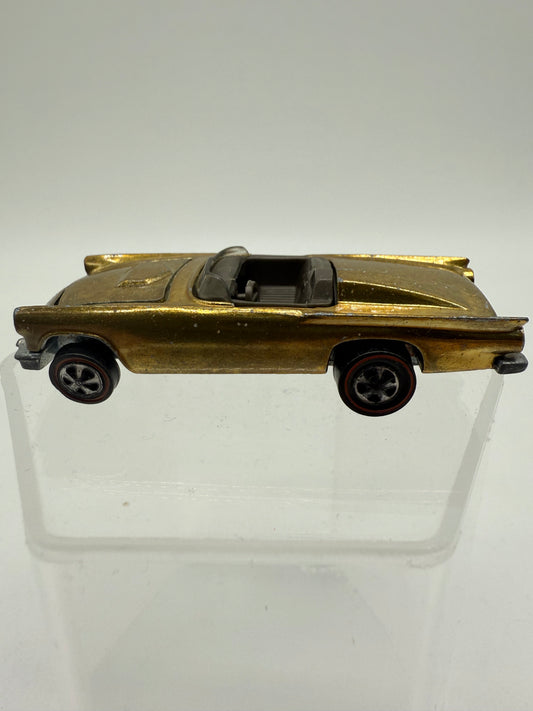 Mattel 1968 Hot Wheels Vintage Redline Classic '57 T-Bird Gold, photo 1 of 11