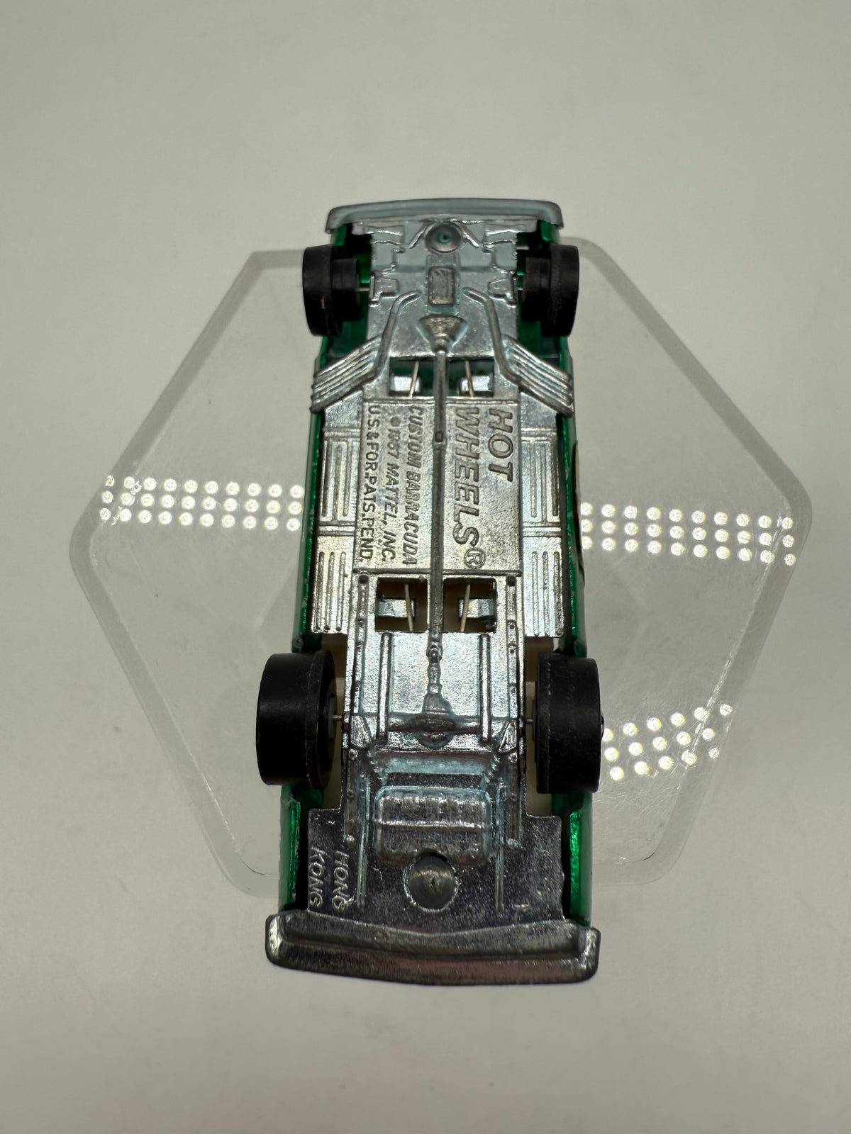 Hot Wheels Vintage 1967 Redline Custom Barracuda (Green) Mattel, photo 9 of 13