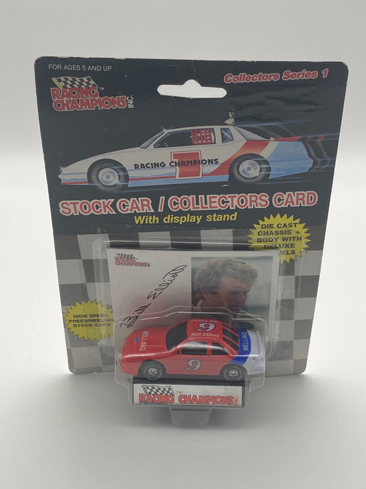 Racing Champions Stock Car/Collectors Card 1989 Bill Elliot #9 Melling 1:64 Die-Cast Car