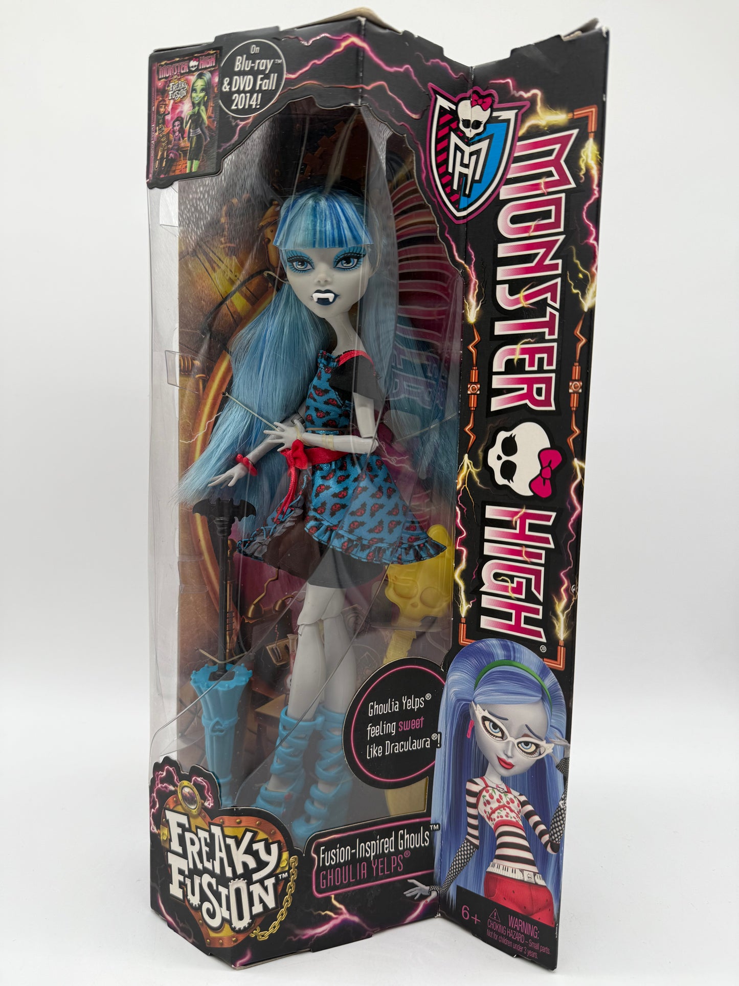 Mattel 2013 Monster High Freaky Fusion Fusion-inspired Ghouls Ghoulia Yelps