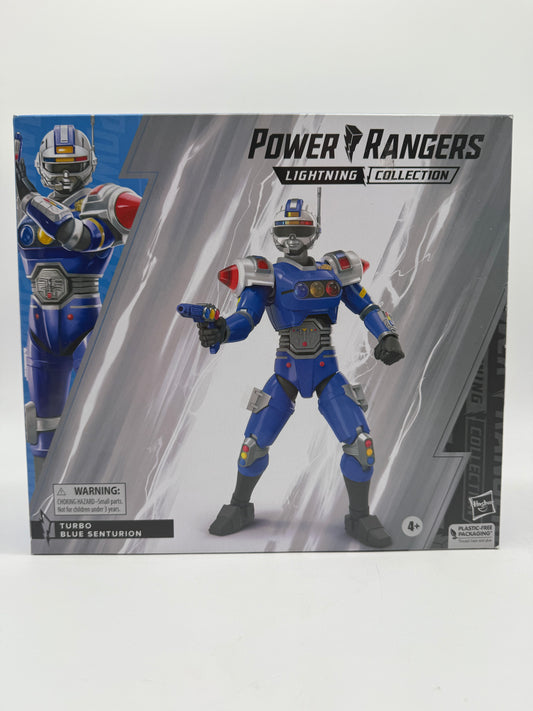 Power Rangers Lightning Turbo Blue Senturion 2023 Hasbro