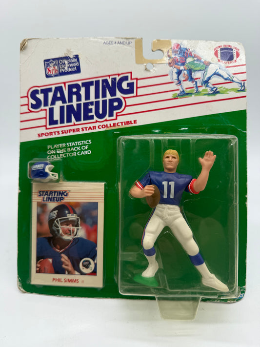 NFL Starting Lineup Phil Simms 1988 Division Kenner