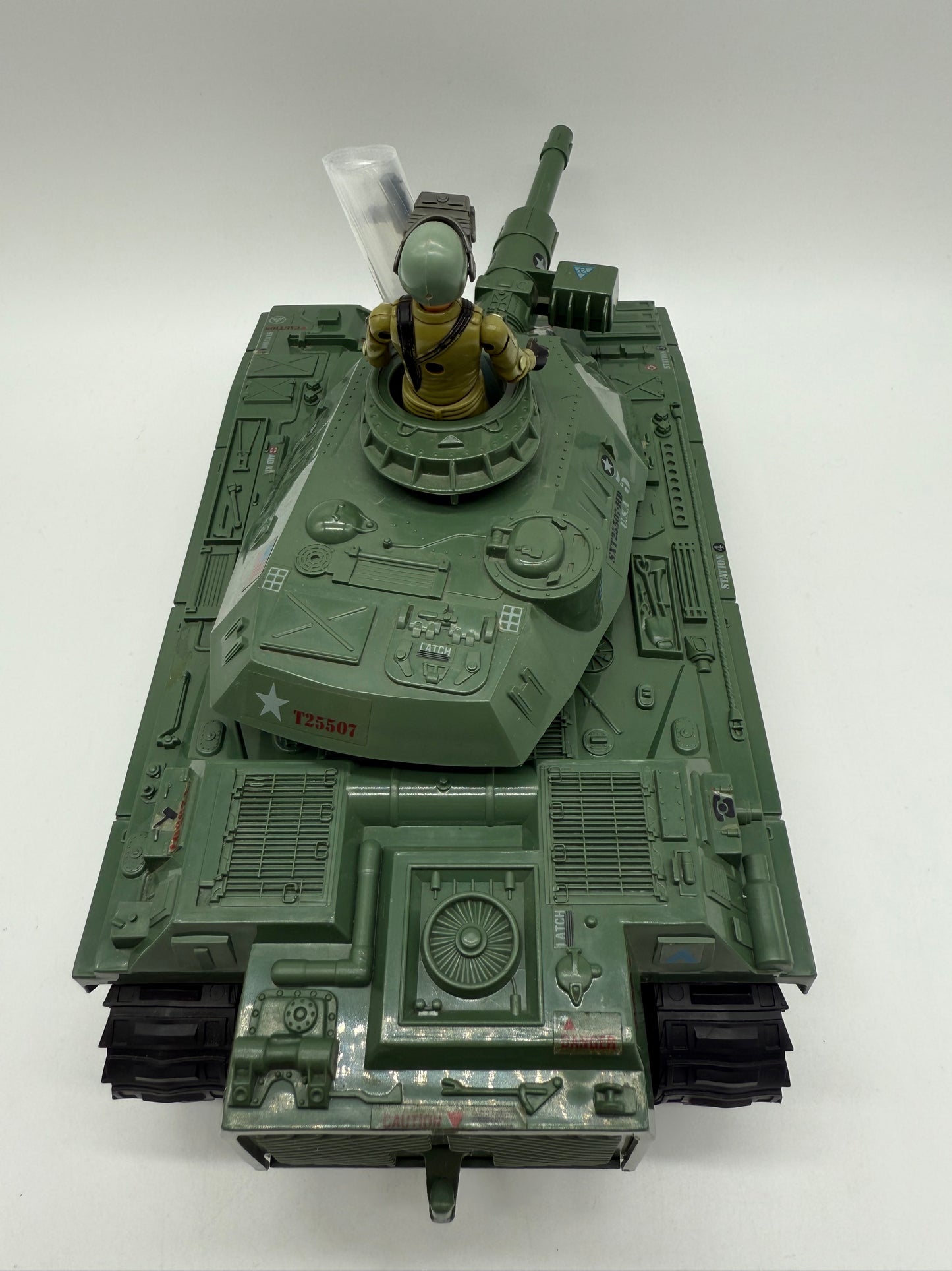 Vintage G.I. Joe MOBAT Motorized Battle Tank With Steeler 1982 Hasbro