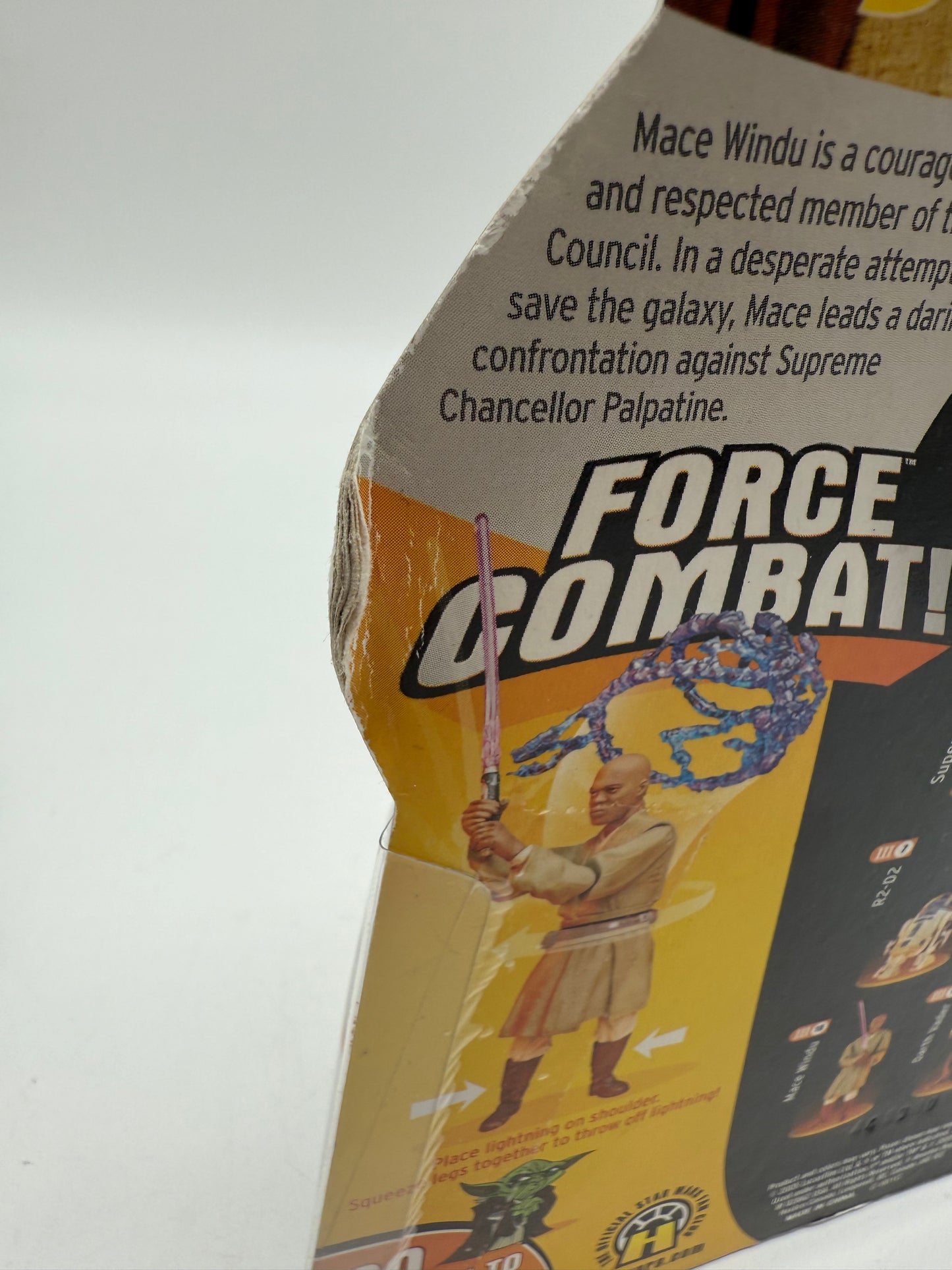 Star Wars Revenge of The Sith Mace Windu 2005 Hasbro