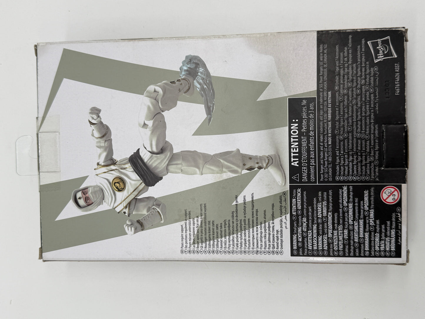 Power Rangers Ninja White Ranger 2021 Hasbro