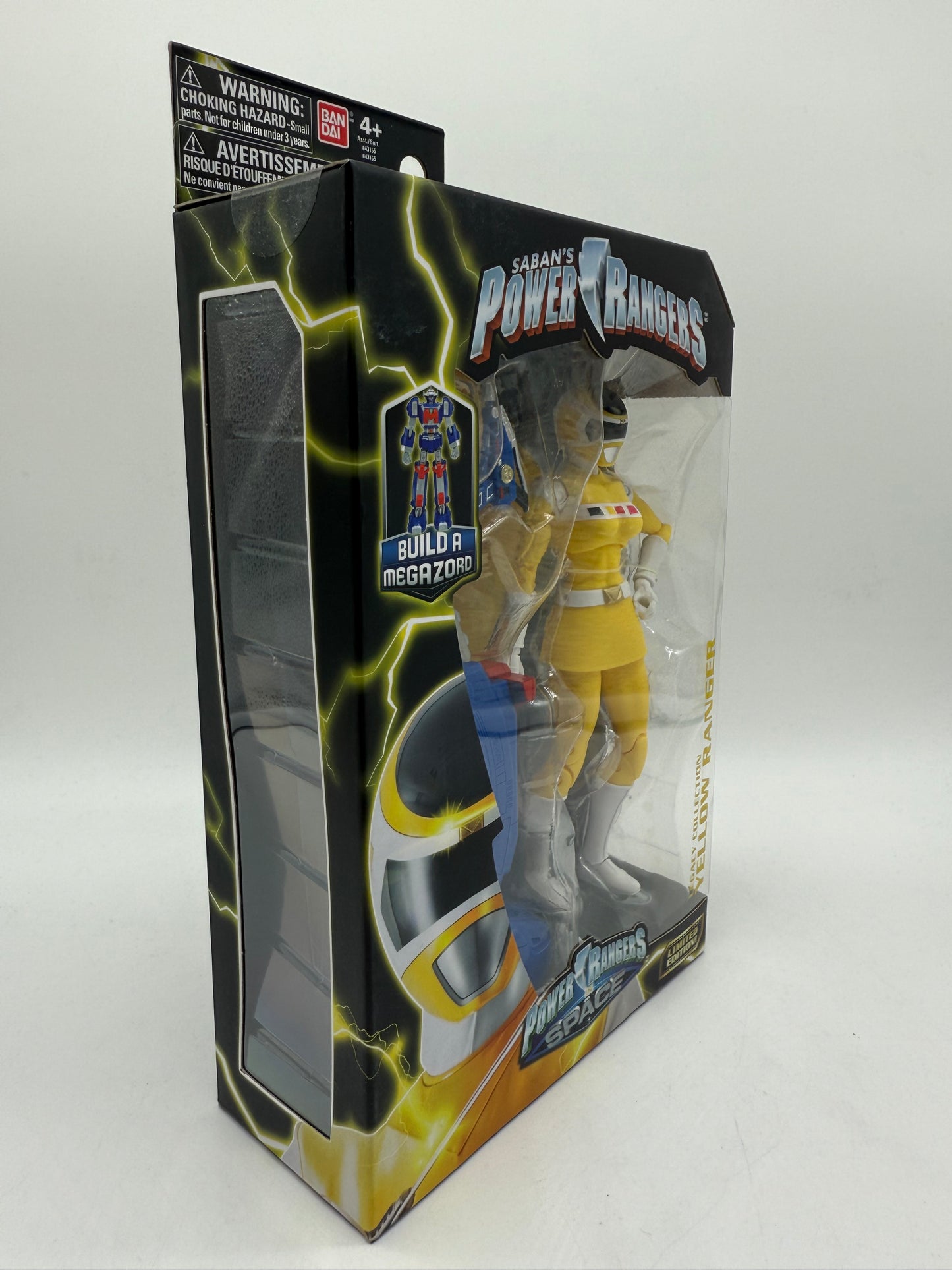 Saban's Power Rangers Space Yellow Ranger 2018 Bandai