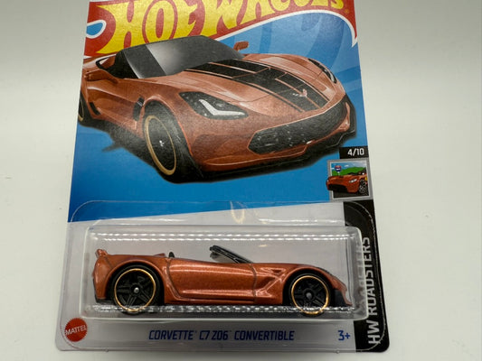 Hot Wheels Corvette C7 Z06 Convertible 2021 Mattel
