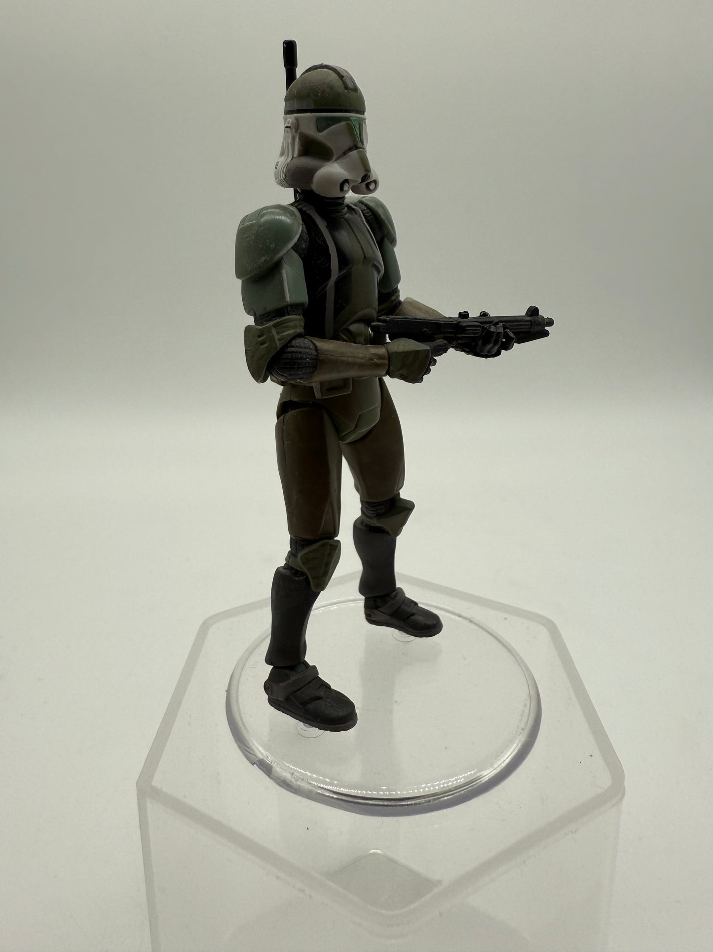 Star Wars ROTS Republic Commander Gree Clone Trooper 2004 Hasbro