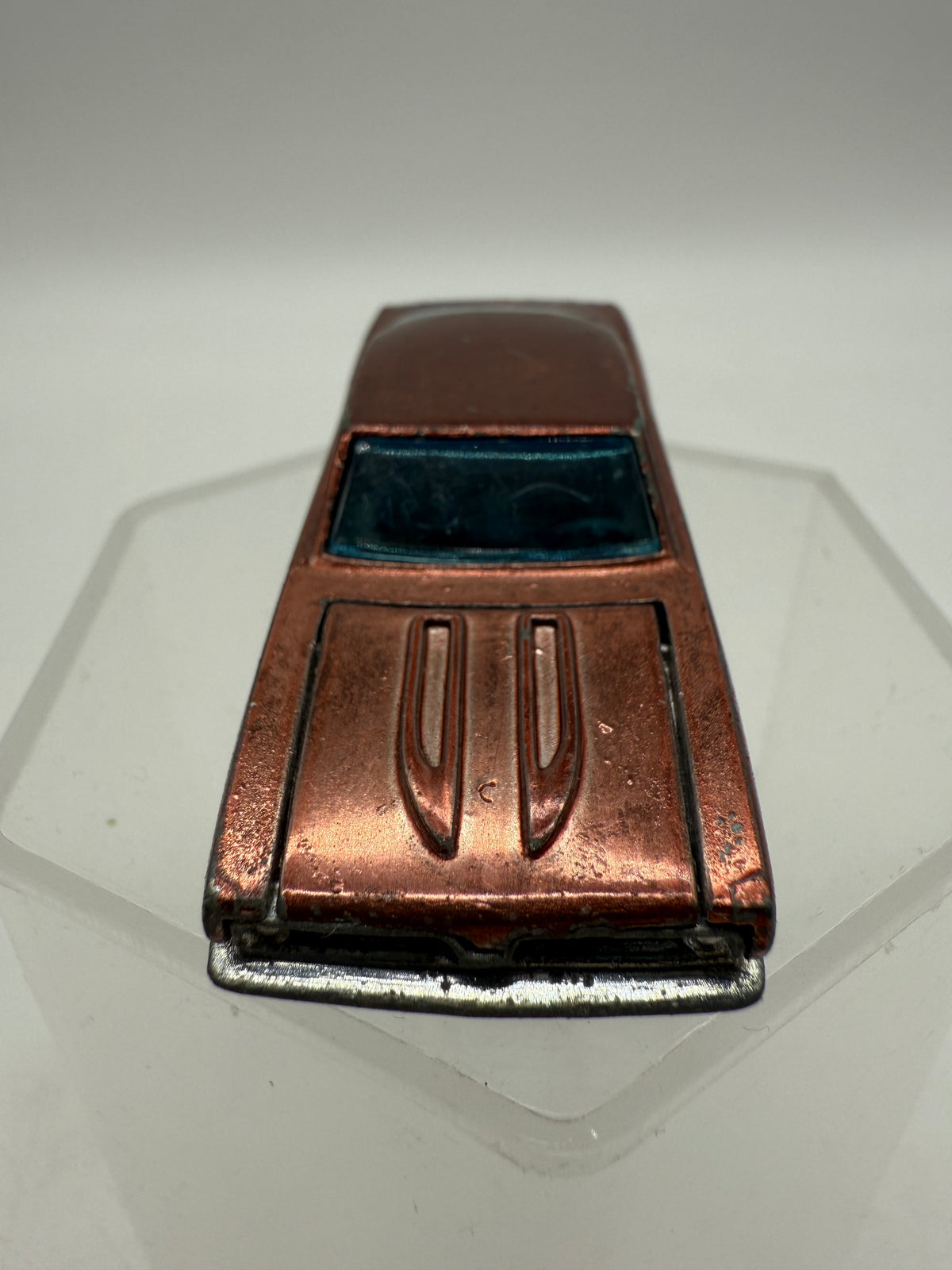 Hot Wheels Vintage Sweet 16 Redline Custom Barracuda (Copper Brown)1967 Mattel, photo 3 of 10