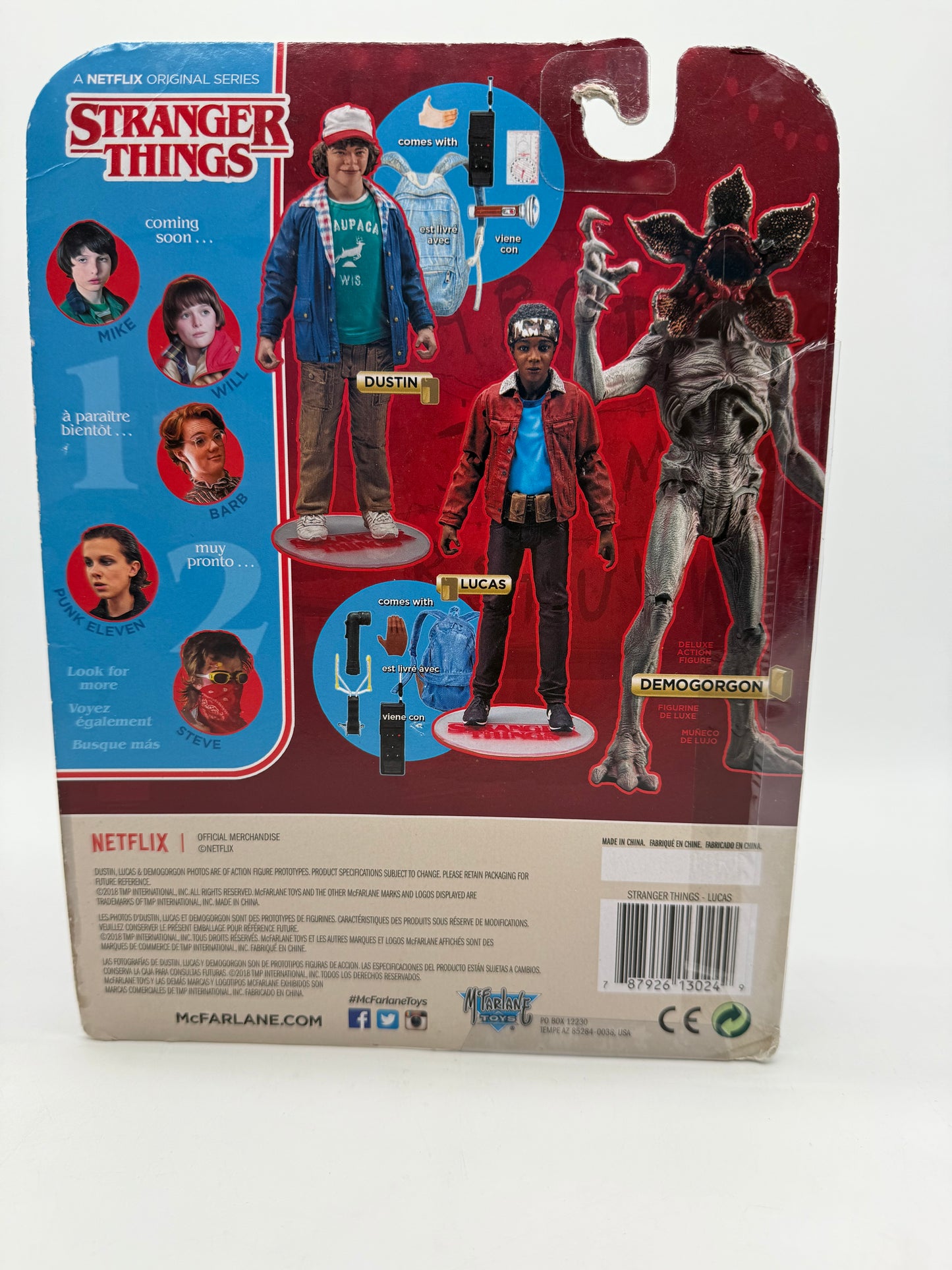Stranger Things Lucas 2018 McFarlane