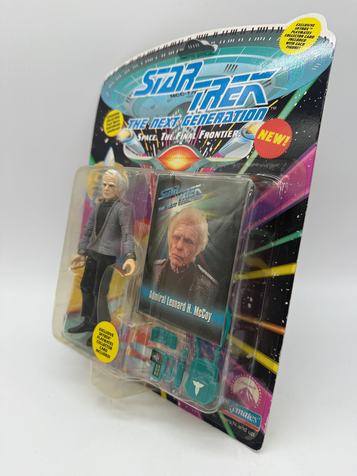 Playmates 1993 Star Trek Next Generation Admiral Leonard H. McCoy