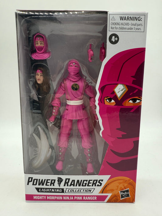 Power Rangers Lightning Mighty Morphin Ninja Pink Ranger 2021 Hasbro