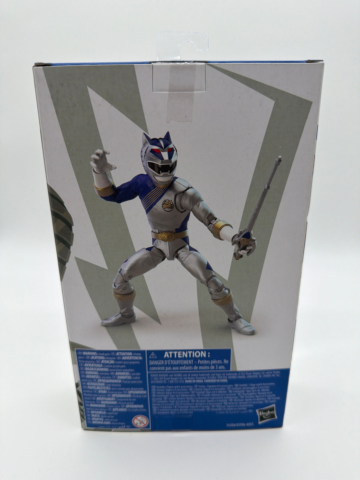 Hasbro 2022 Power Ranger Lightning Collection Wild Force Lunar Wolf Ranger