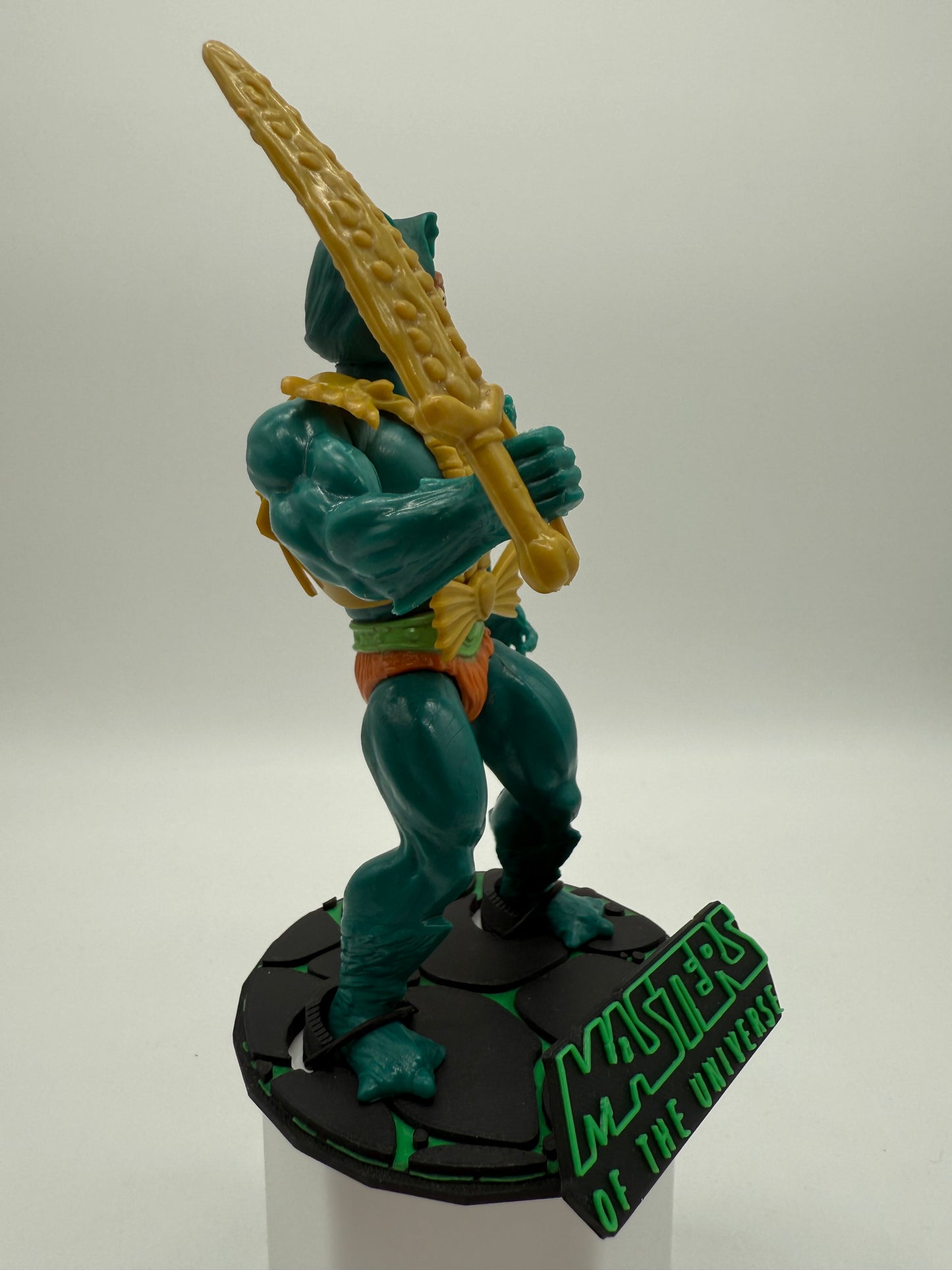 Mattel 1985 Vintage Masters of the Universe Mer Man (Green Belt Variant)