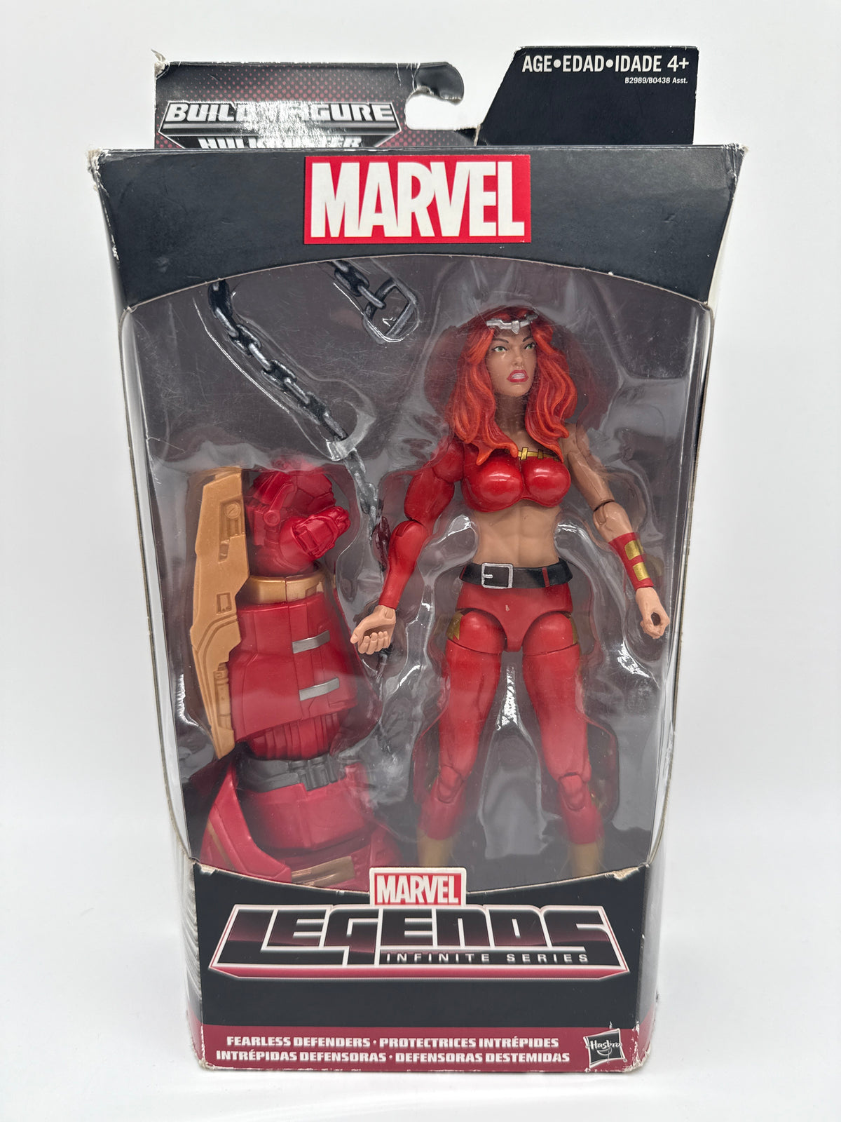 Hasbro 2015 Build A Figure Hulkbuster Marvel Legends Infinite Series Thundra, photo 1 of 6