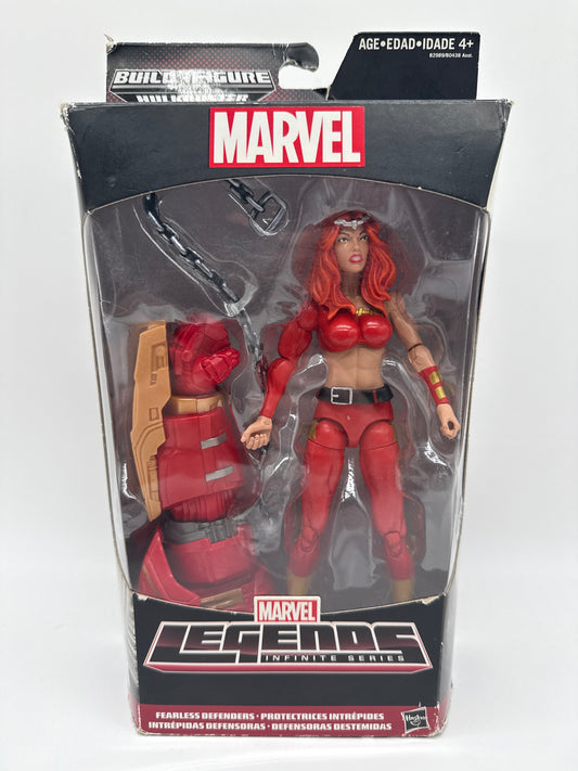 Hasbro 2015 Build A Figure Hulkbuster Marvel Legends Infinite Series Thundra