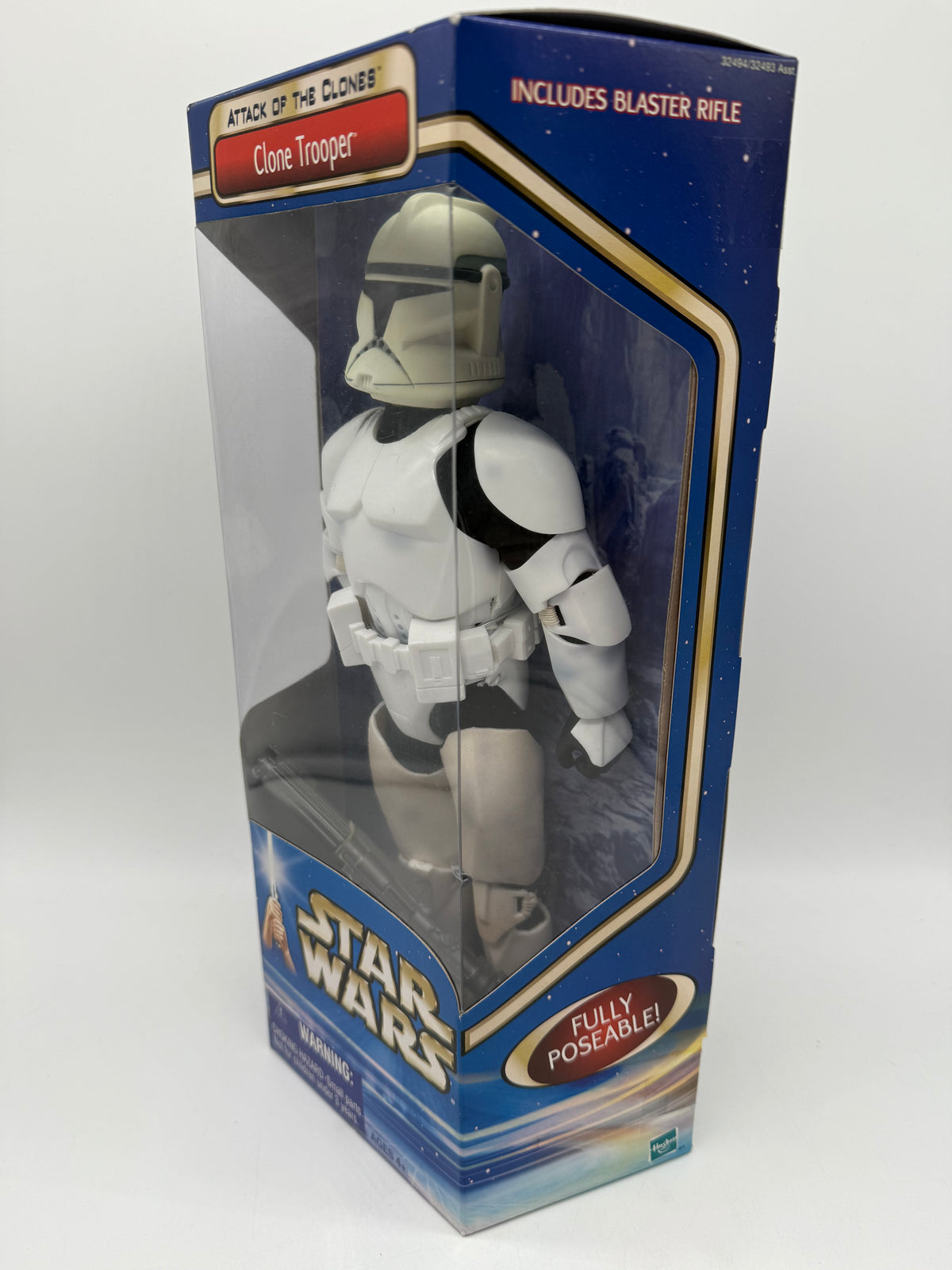 Hasbro 2002 Star Wars Attack of The Clones Clone Trooper, photo 3 of 6