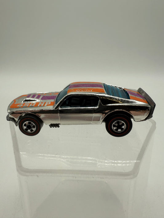 Hot Wheels Vintage 1974 Redline Chrome Mustang Stoker Mattel