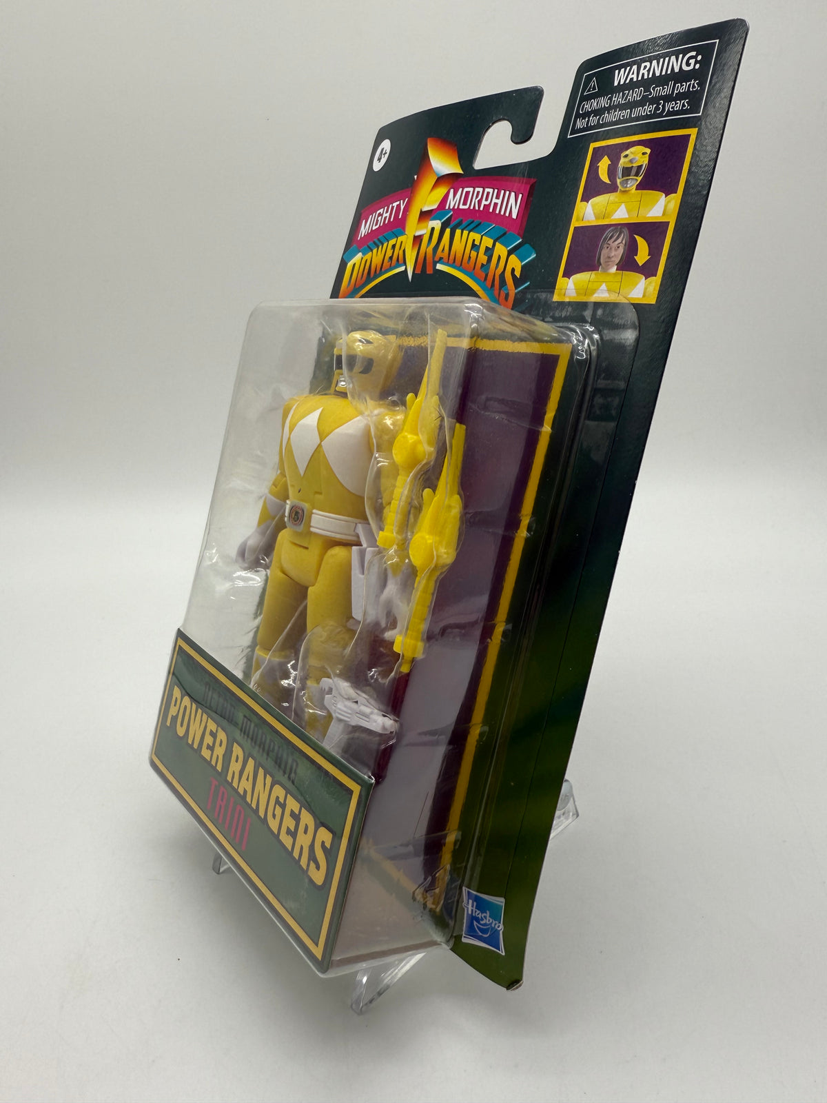 Hasbro 2020 Mighty Morphin Power Rangers Retro Morphin Power Rangers Trini Yellow, photo 3 of 4