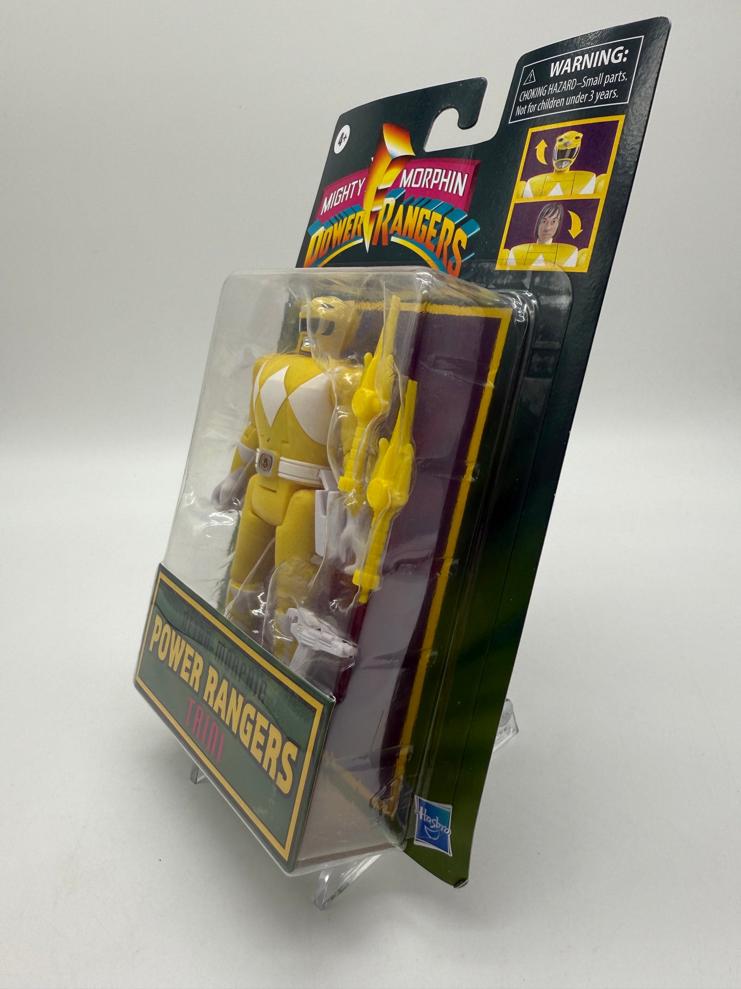 Hasbro 2020 Mighty Morphin Power Rangers Retro Morphin Power Rangers Trini Yellow