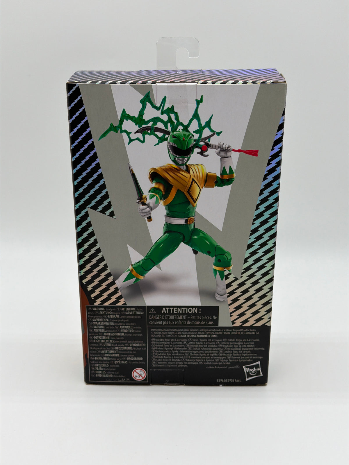 Hasbro 2020 Power Rangers Lightning Collection Mighty Morphin Green Ranger Action Figure