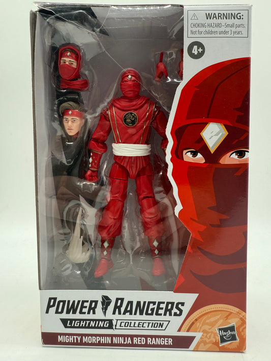 Power Rangers Lightning Mighty Morphin Ninja Red Ranger 2021 Hasbro