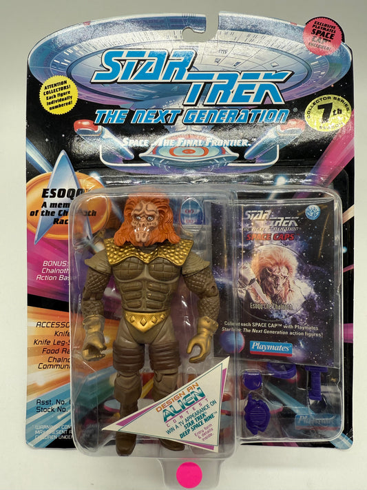 Star Trek 5SOQQ A member of the Chalnoth Race 1994 Playmates, photo 1 of 2