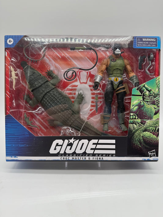Hasbro 2022 G.I.Joe Classified Series #38 Croc Master & Fiona